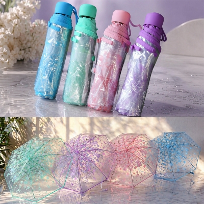 Picture of Fashionable Umbrella with See-Through Design | MNK SHOP (Green)