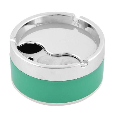 Picture of Multicolor Car Ashtray with Unique Design, Portable Smokeless Feature, and Durable Build -Multicolor