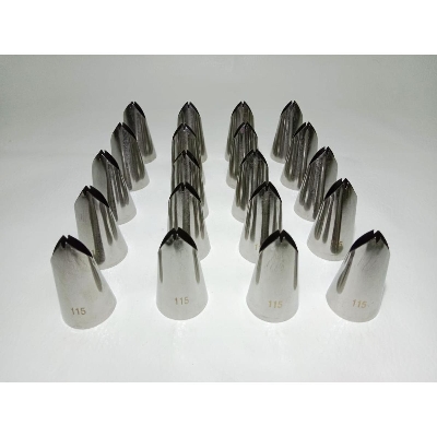 Picture of Stainless Steel Cake Decorating universal baking nozzle( -Silver