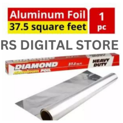 Picture of Aluminum Wrap Foil Paper 37.5 square feet/Aluminum Wrap Foil Paper -Silver