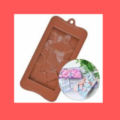 Picture of Silicone Break Design Mould Candy Chocolate Bar Mould DIY Candy Jelly Pudding Fondant Molds BAR,Mold BAR Mould BAR CHOOCOLATE Mold -Chocolate