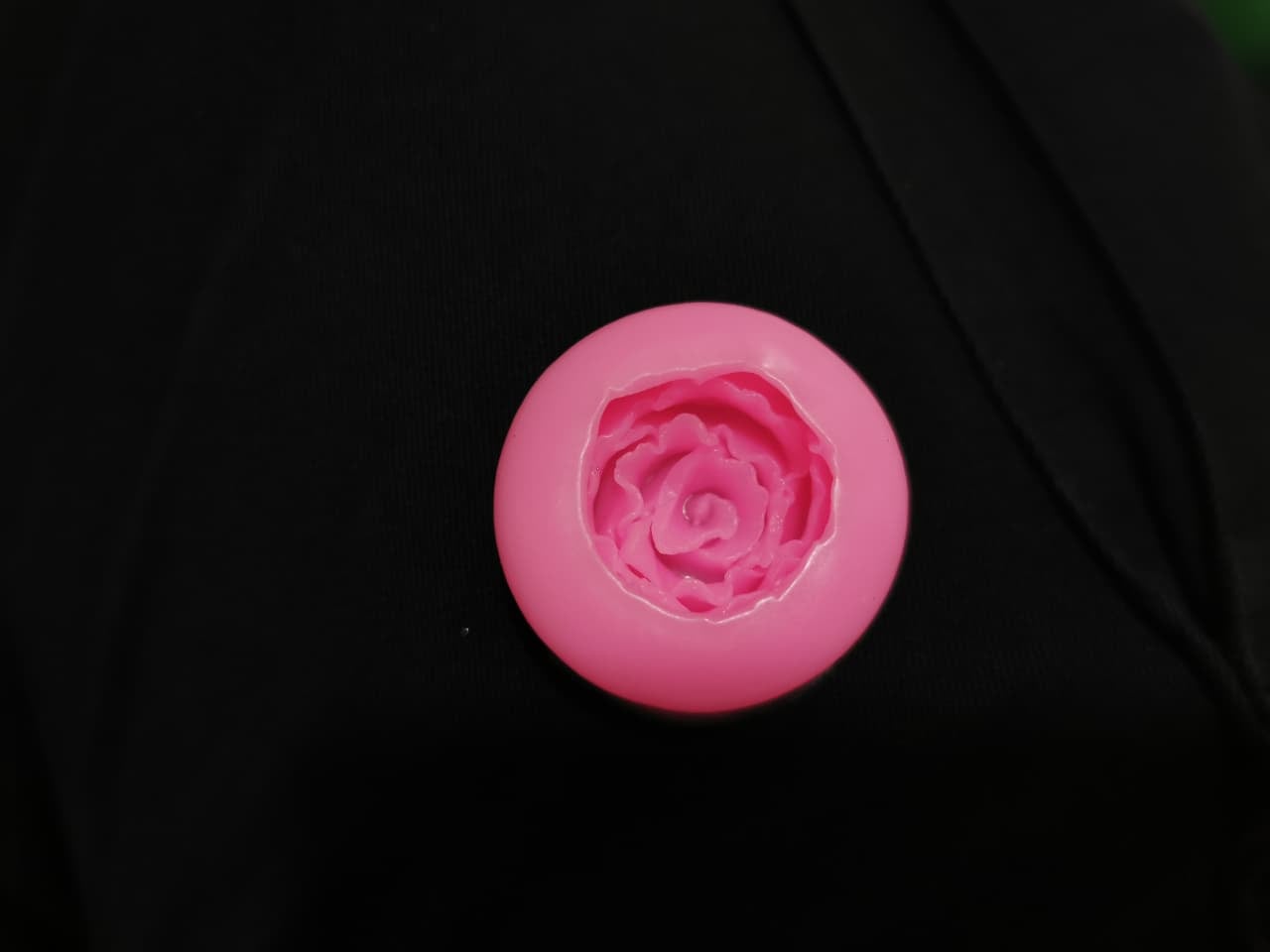 Picture of Rose Flower Silica Gel Mold DIY Sugar Cake Decoration Fondant Cake Molds -Pink