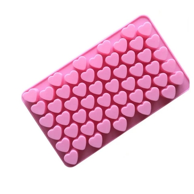 Picture of Mini Heart Silicone Chocolate Mold-1pcs -Multicolor