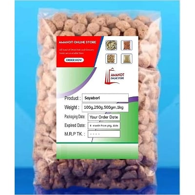 Picture of Vegetarian Soya Chunks SOYA Wadi/Soya Bori - 1kg