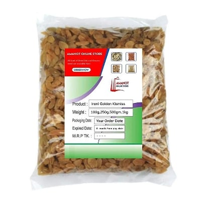 Picture of Golden Irani Raisin (kismis)-500gm - 500gm