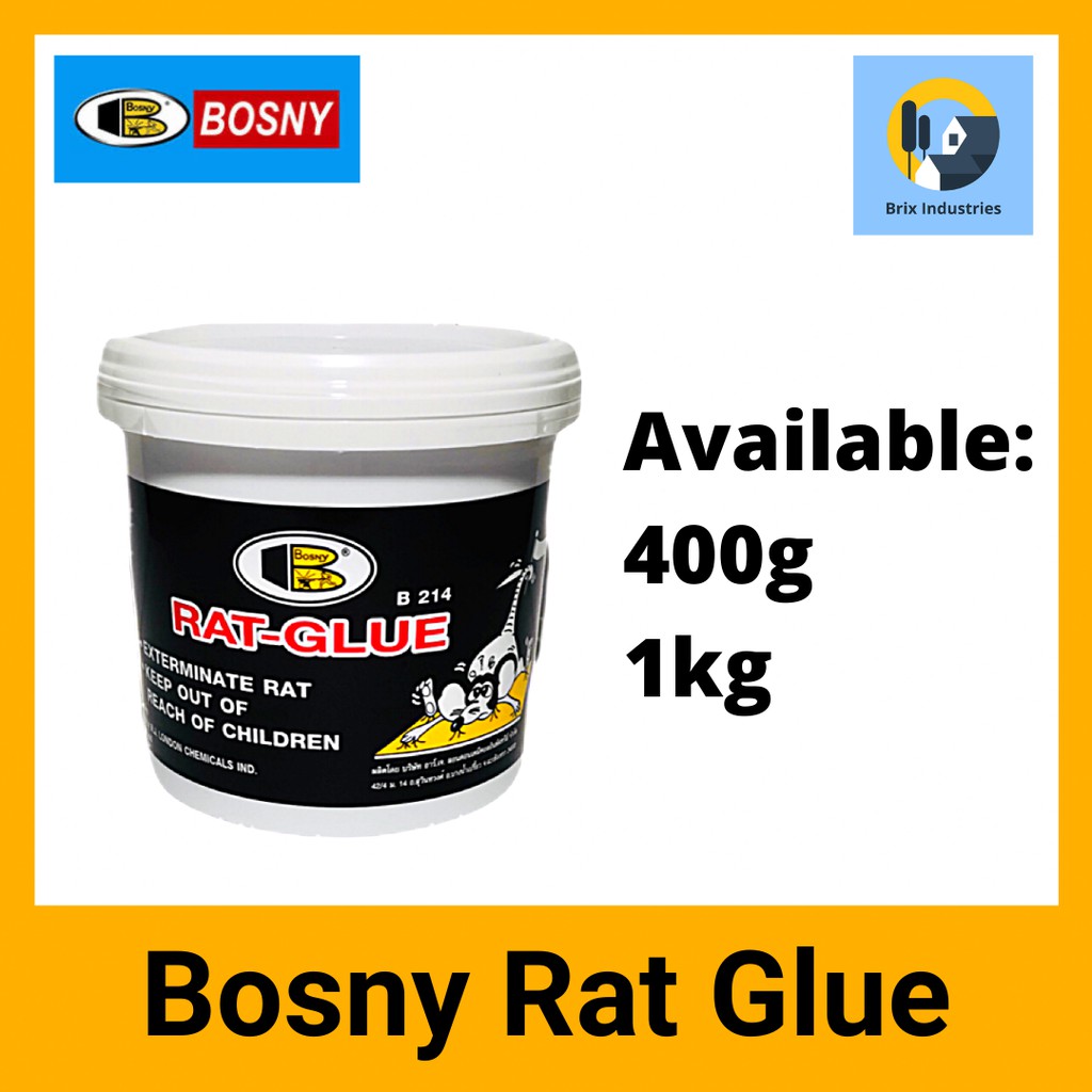 Picture of Bosny Rat Trapping Glue 400 ML Rat Glue - Black