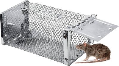Picture of Rat Catching Stainless Steel Trap - Silver