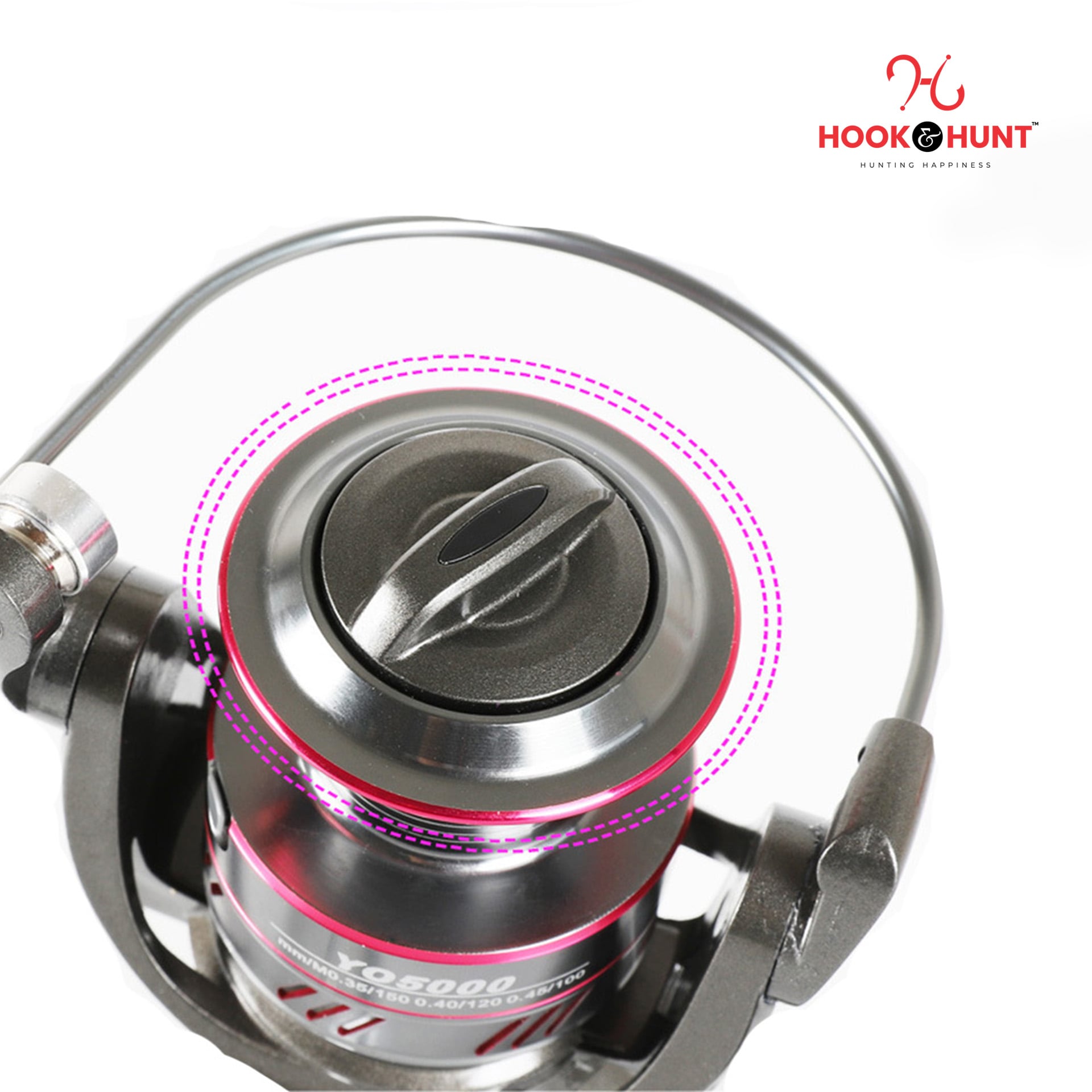 Picture of YO (1000 – 7000) Full Metal Spinning Reel 13+1 Bearings 5.2:1 Gear Ratio 5-12kg Load Capacity Smooth Long Casting Fishing Reel (৫০০০ সিরিজ)