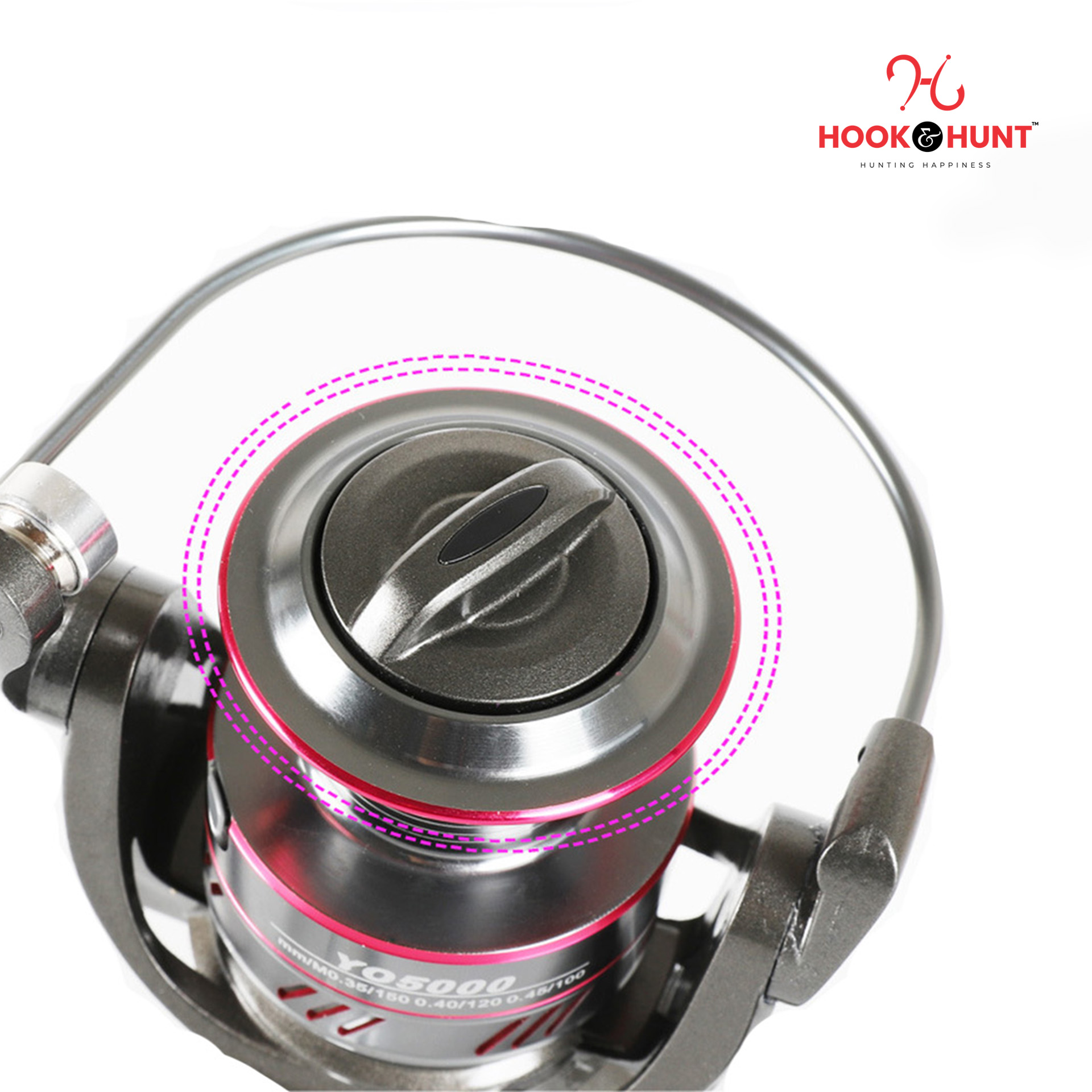 Picture of YO (1000 – 7000) Full Metal Spinning Reel 13+1 Bearings 5.2:1 Gear Ratio 5-12kg Load Capacity Smooth Long Casting Fishing Reel (৭০০০ সিরিজ)