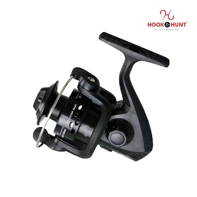 Picture of Mini Spinning Ice Fishing Reel – Lightweight Nylon Composite Spinning Wheel (50m Line Capacity). (কালো)