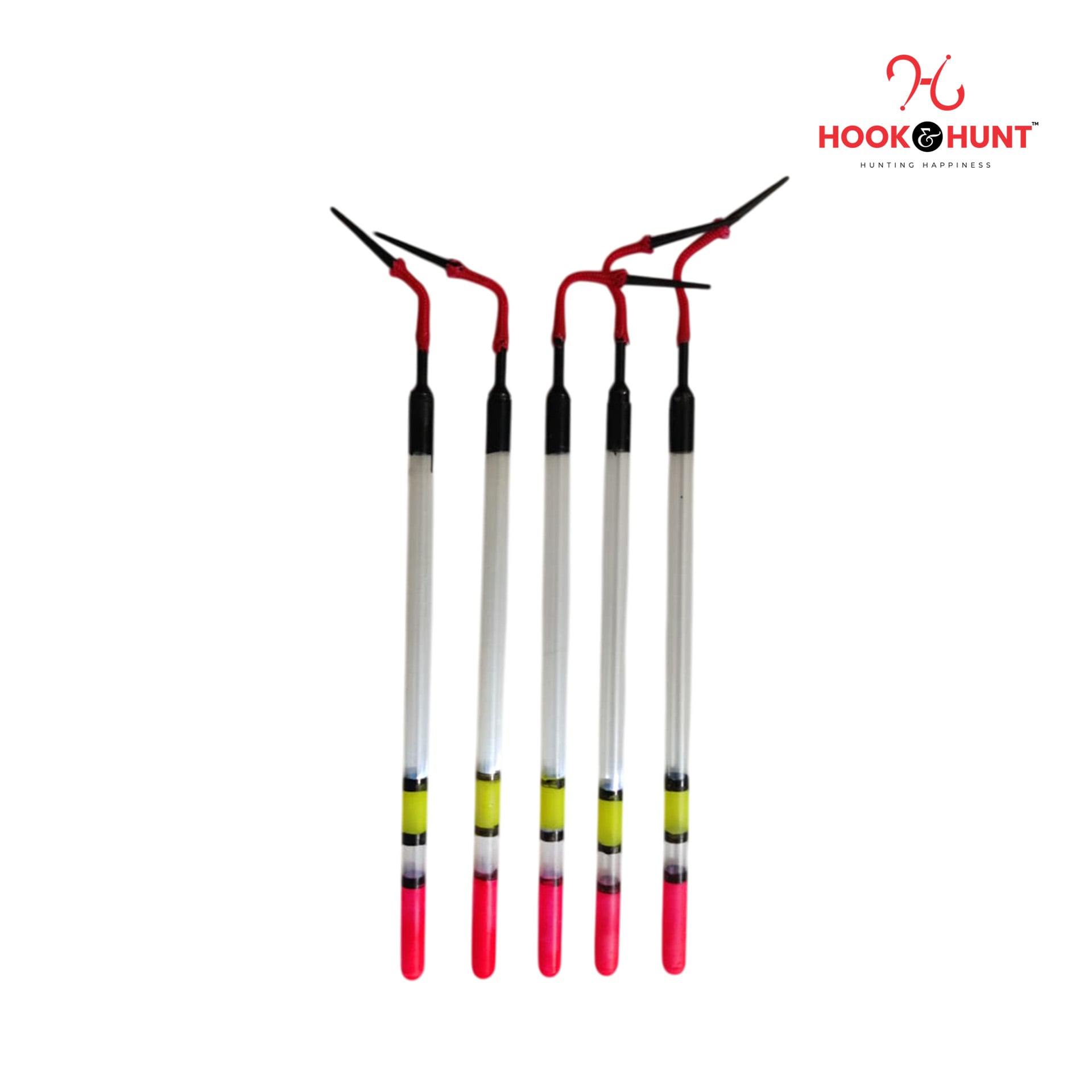 Picture of 10-Piece High-Visibility Fishing Floats, Multi-Color Sinkers for Deep/Topwater Fishing, Durable Material (৫.৫ ইঞ্চি)