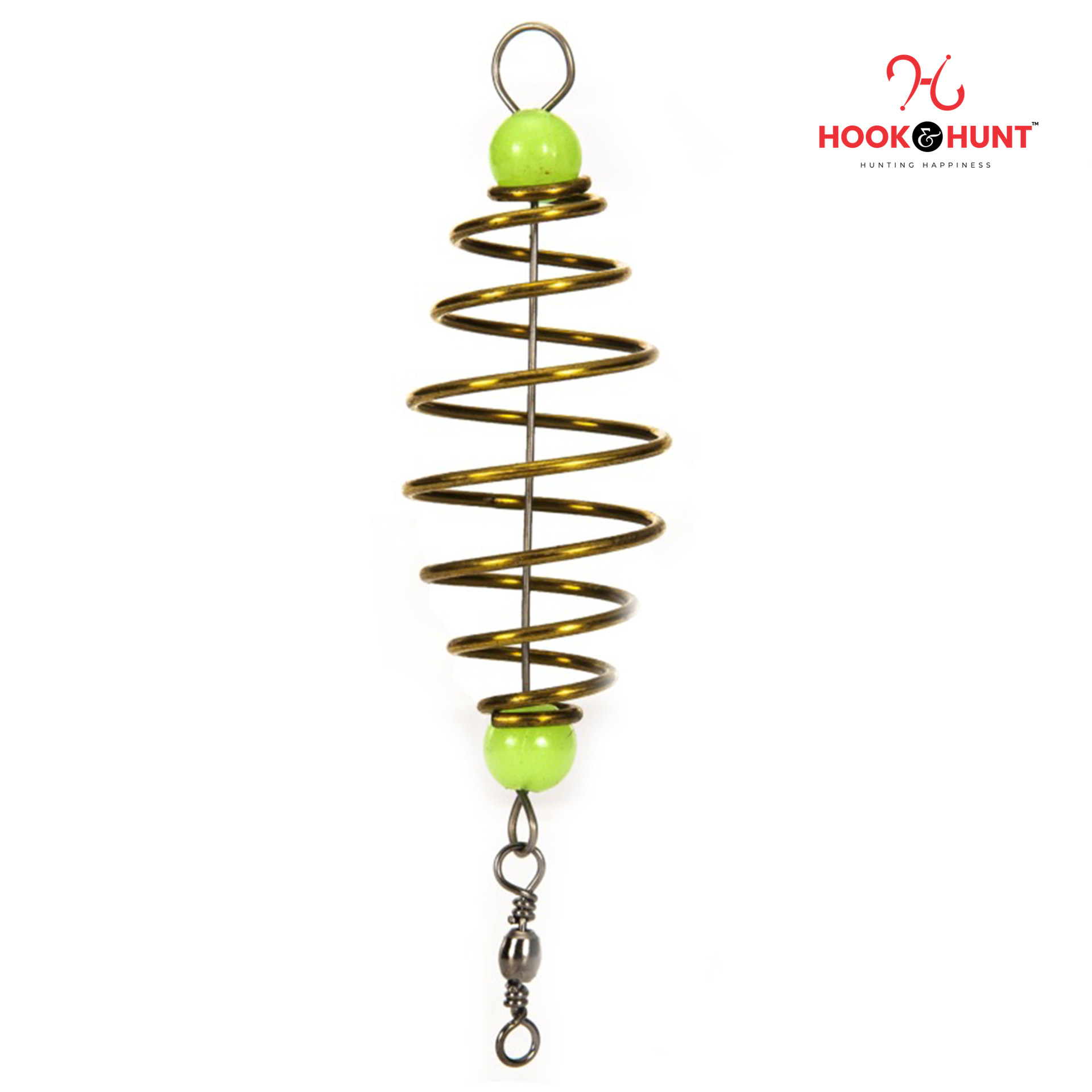 Picture of New High-Quality Copper-Alloy Spring Baits for Carp Fishing Rod & Reel Set (০৩ পিস)