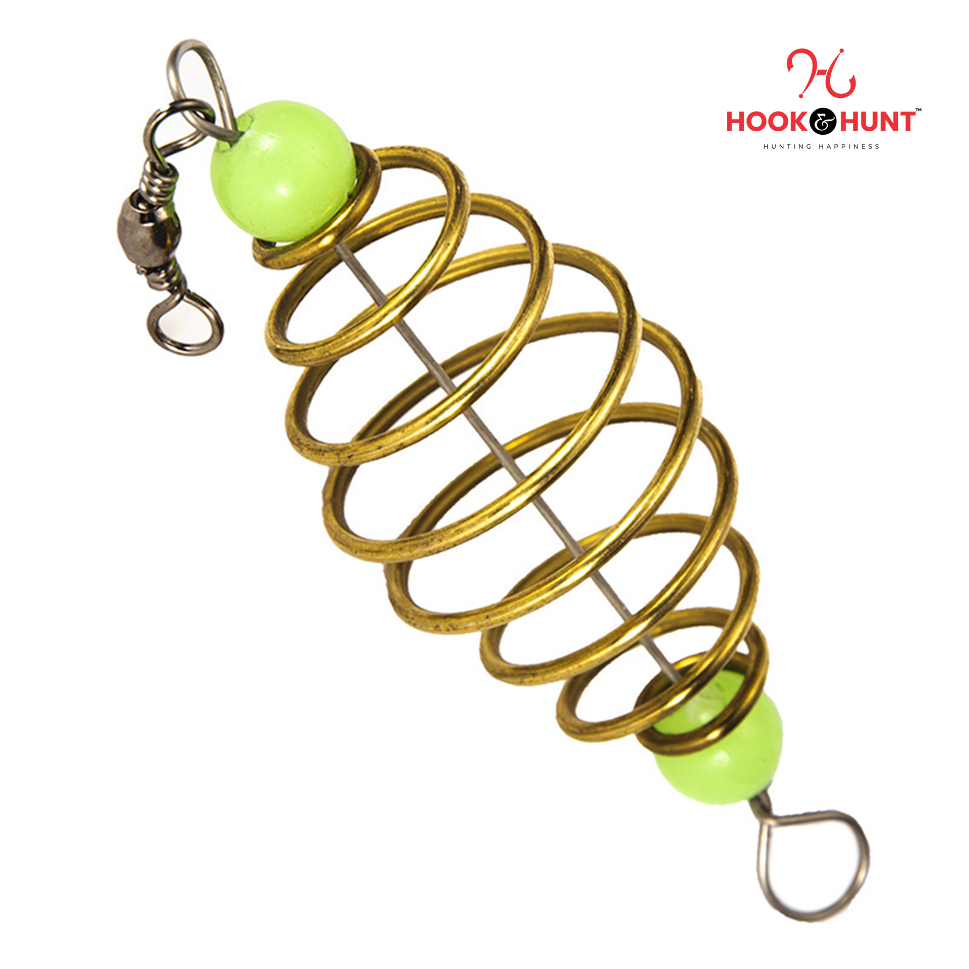 Picture of New High-Quality Copper-Alloy Spring Baits for Carp Fishing Rod & Reel Set (২০ পিস)