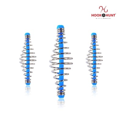 Picture of Stainless Steel Fishing Spring Line Hanger, Gold-Plated Fishing Top Jigging Spring Tool, Multi - Size (১০ পিস)