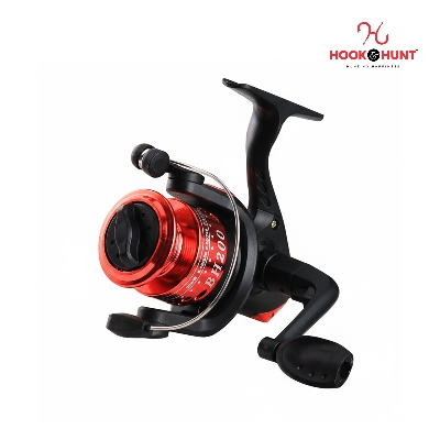 Picture of Red Colour 200 Series Mini Spinning Ice Fishing Reel – Lightweight Nylon Composite Spinning Wheel (50m Line Capacity). (লাল)