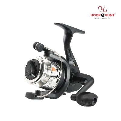 Picture of Silver Colour 200 Series Mini Spinning Ice Fishing Reel – Lightweight Nylon Composite Spinning Wheel (50m Line Capacity). (সিলভার)