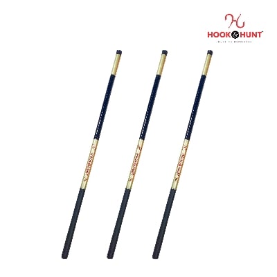Picture of High-Performance High-Speed Spinning Fishing Rod - 180 cm to 720 cm Rod - Metallic Gold - Carbon Fiber (540 cm)