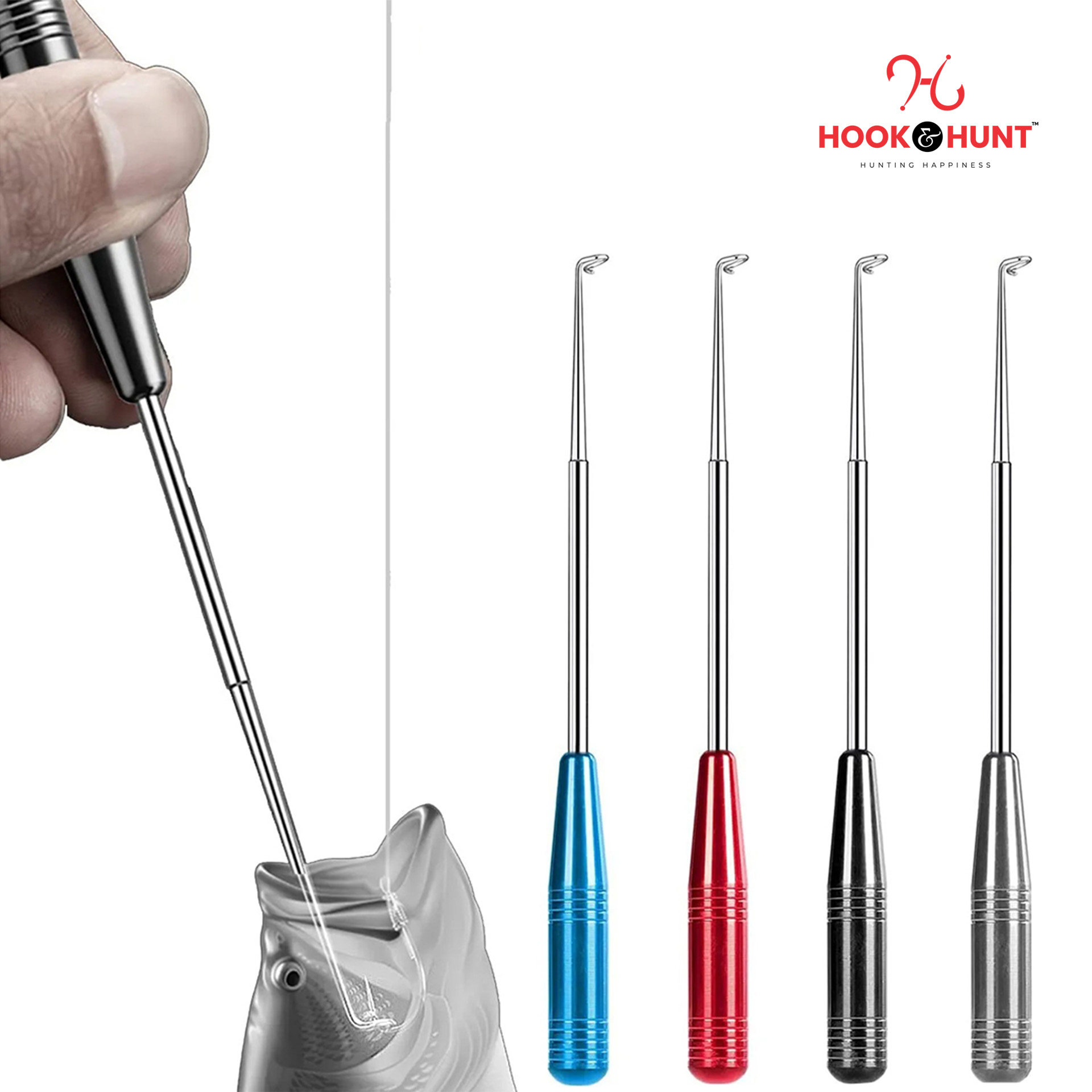 Picture of Fishing Hook Remover (Special) – Stainless Steel Fishing Hook Remover. (সিলভার)