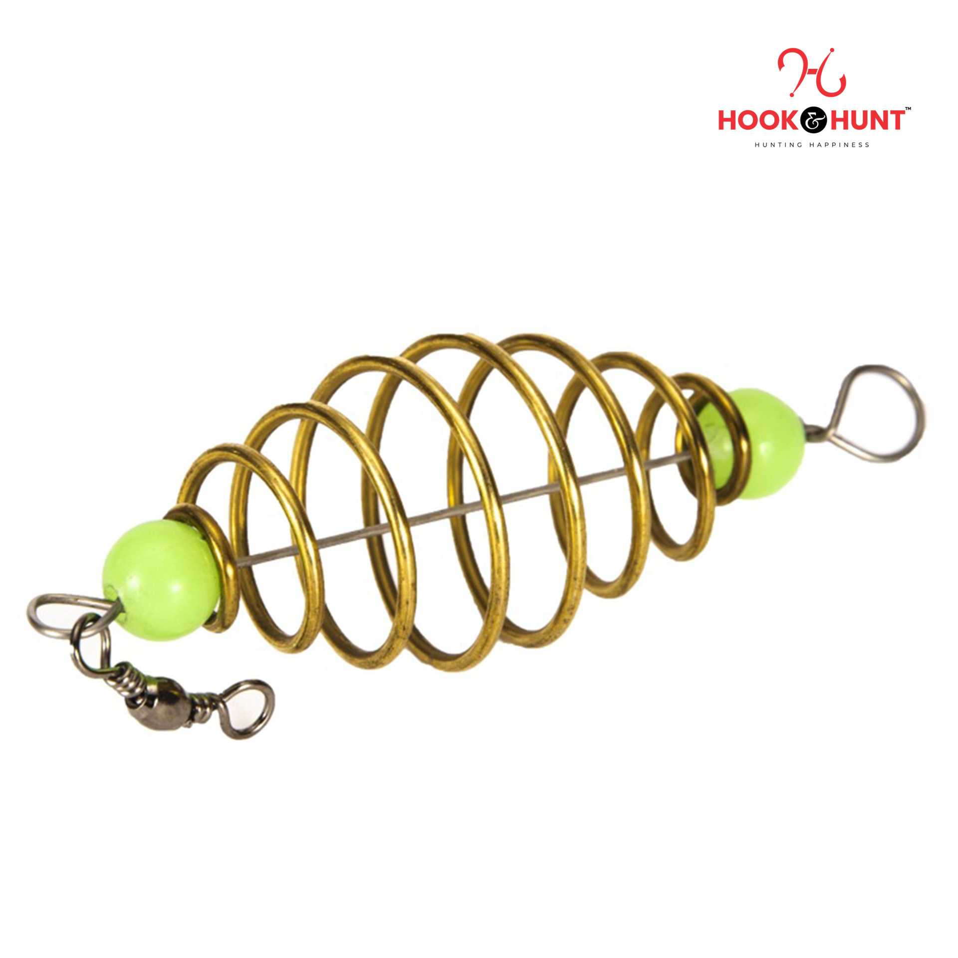 Picture of High-Quality Stainless Steel Fishing Spring Feeder Inline Hanger Hook Set for Spinning and Spinning Rods (১০ পিস)