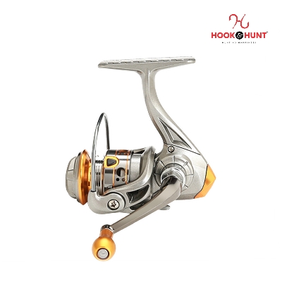 Picture of High-Quality Stainless Steel Spinning Fishing Reel DC 150 Gold, Lightweight, Durable, Durable, New (DC - 150 Gold)