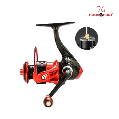 Picture of High Quality Seamless Full Metal Mini Fishing Reel ( Dc 150 Gold & Red ) (150 Red)