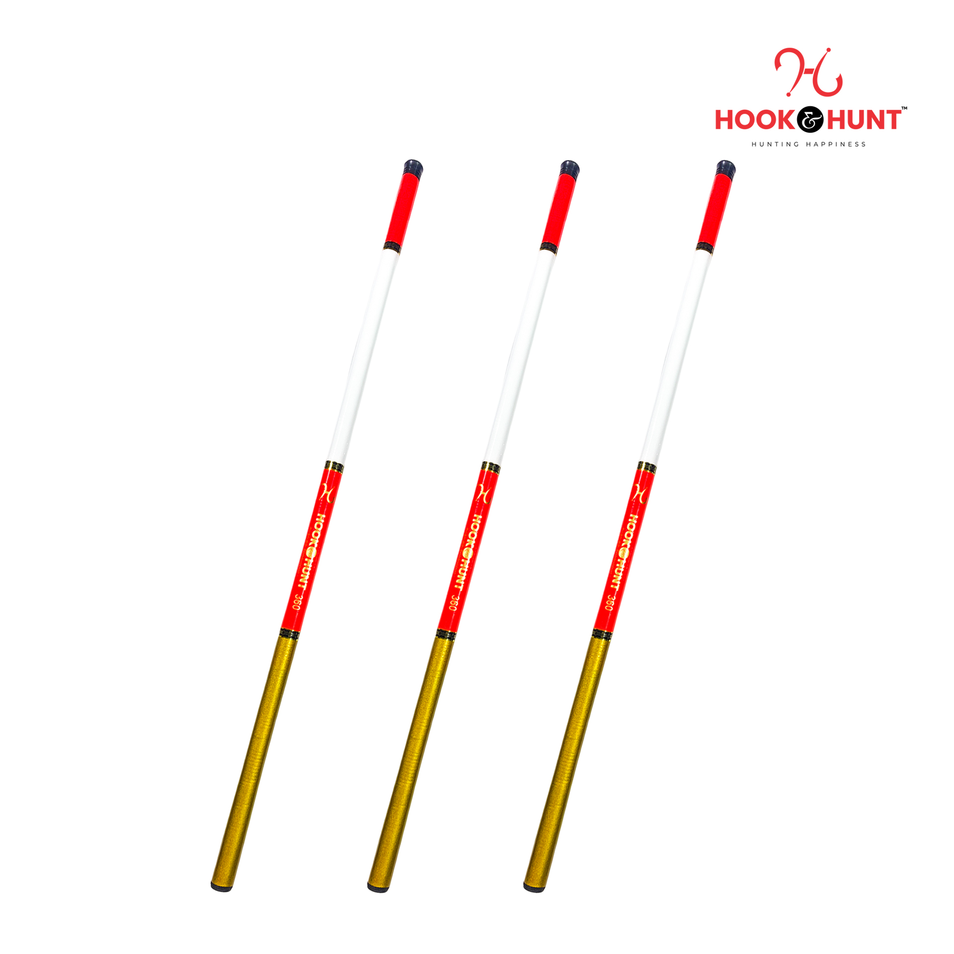 Picture of High-Quality 360 cm Deep Sea Casting Fishing Rod Super Hard Light Structure Carbon Fiber Spinning Rod with Orange Grip (360 cm)