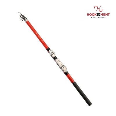 Picture of Arina FRP 240 cm Rod – Dual-purpose Fiberglass Soft Tail Small Fishing Rod – Lightweight Raft/Rock Rod for Rivers & Lakes. (240 cm)