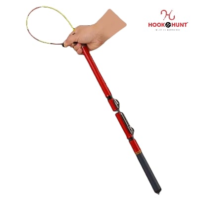 Picture of Arina FRP 240 cm Rod – Dual-purpose Fiberglass Soft Tail Small Fishing Rod – Lightweight Raft/Rock Rod for Rivers & Lakes. (240 cm)