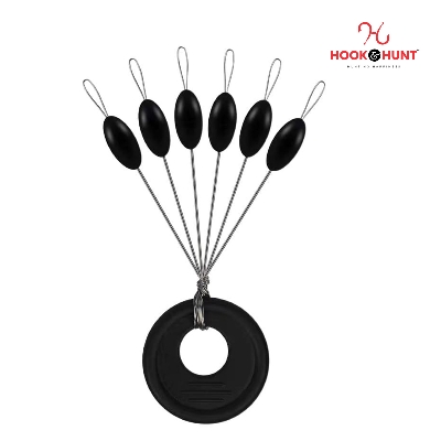 Picture of 20 Pcs Premium Fishing Rubber Stopper Beads – Line Float Positioner for Hooks & Sinkers. (মাঝারি - ২০ টি)