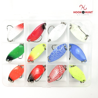 Picture of High-Quality Metal Fishing Lures Set with Storage Box - Assorted Colors for Long-Distance Casting (০৩ পিস)