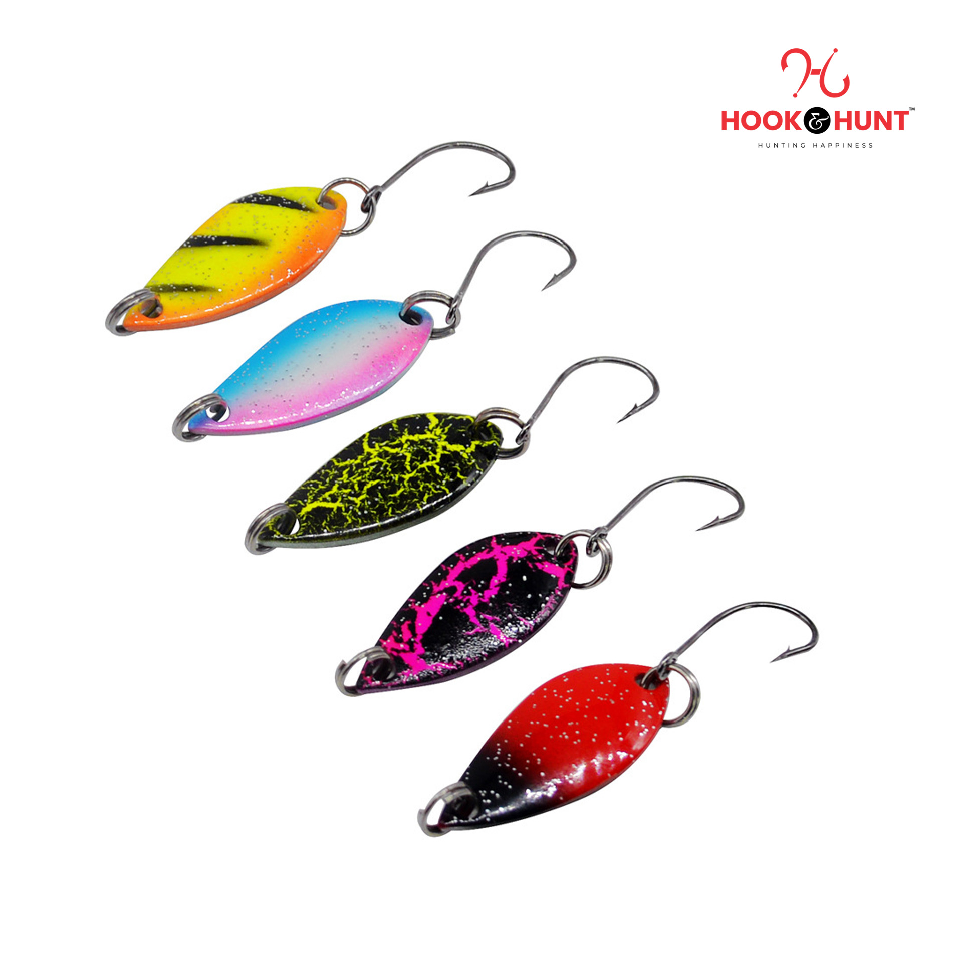 Picture of High-Quality Metal Fishing Lures Set with Storage Box - Assorted Colors for Long-Distance Casting (১২ পিস ( বক্স সহ ))