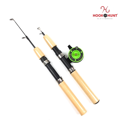 Picture of 01 Pcs High-Quality Adjustable Telescopic Fishing Rod 65cm/75cm with Guide Ring for Ice Fishing (৬৫ সেন্টি মিটার)