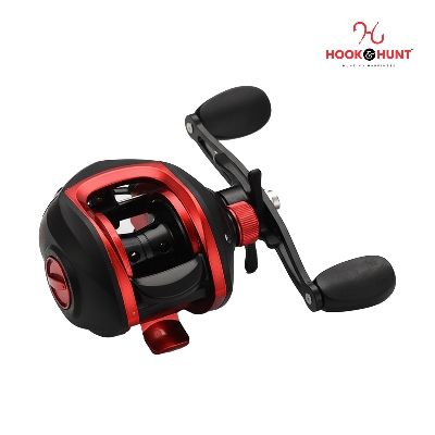 Picture of High-Quality Anti-Explosion Drum Reel for Casting and Baitcasting Fishing Rods, Durable Anti-Corrosion Baitcasting Reel, Left/Right Handed with Coarse Tooth Spool (B & R)