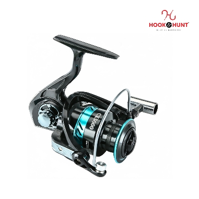 Picture of 01 Pcs CX Full Metal Spinning Reel – Long Distance Casting Fishing Line Reel for Sea Rods (4000–5000 Types) (CX 4000)