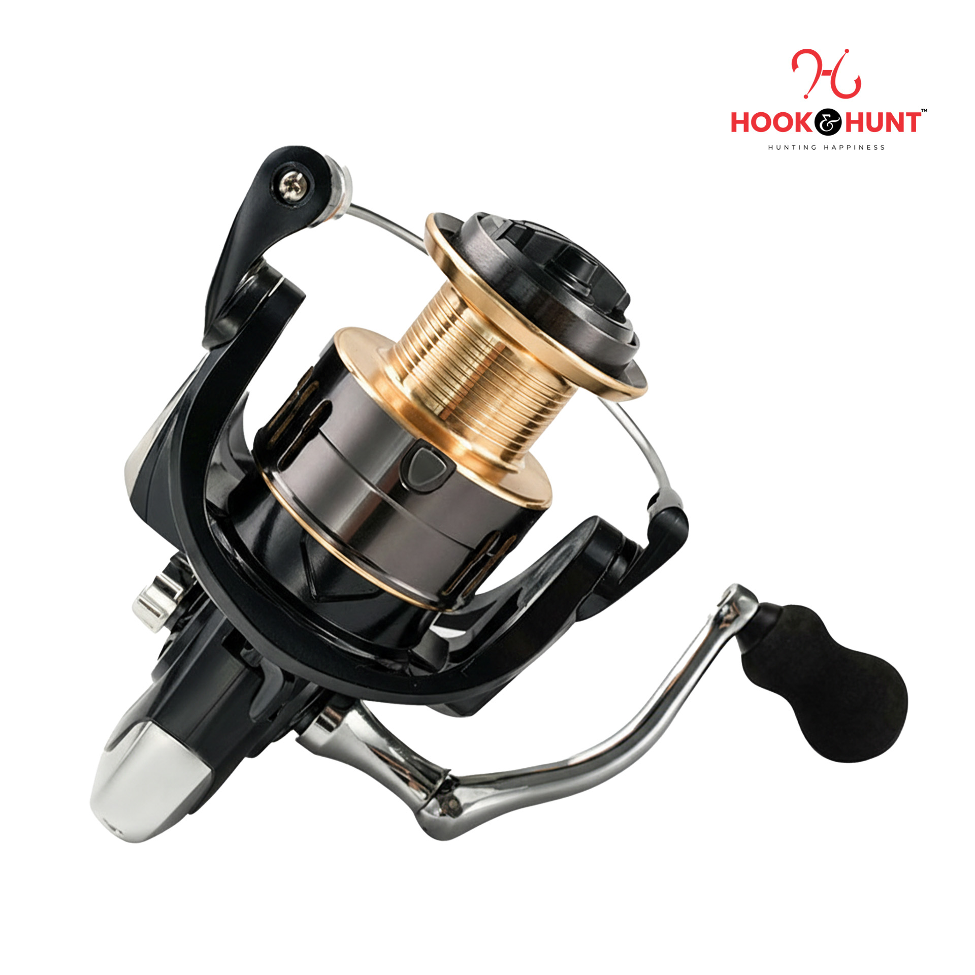 Picture of 01 PCS High-Quality OSM Full Metal Spinning Fishing Reel – Long Distance Casting Sea Rod Reel, Luya Reel, Smooth Line Control (2000 সিরিজ)
