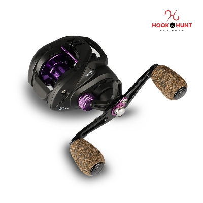 Picture of 01 Pcs High-Quality VN - 200 Reel Anti-Seawater Magnetic Brake Baitcasting Reel – Black, Right Hand. (VN - 200)