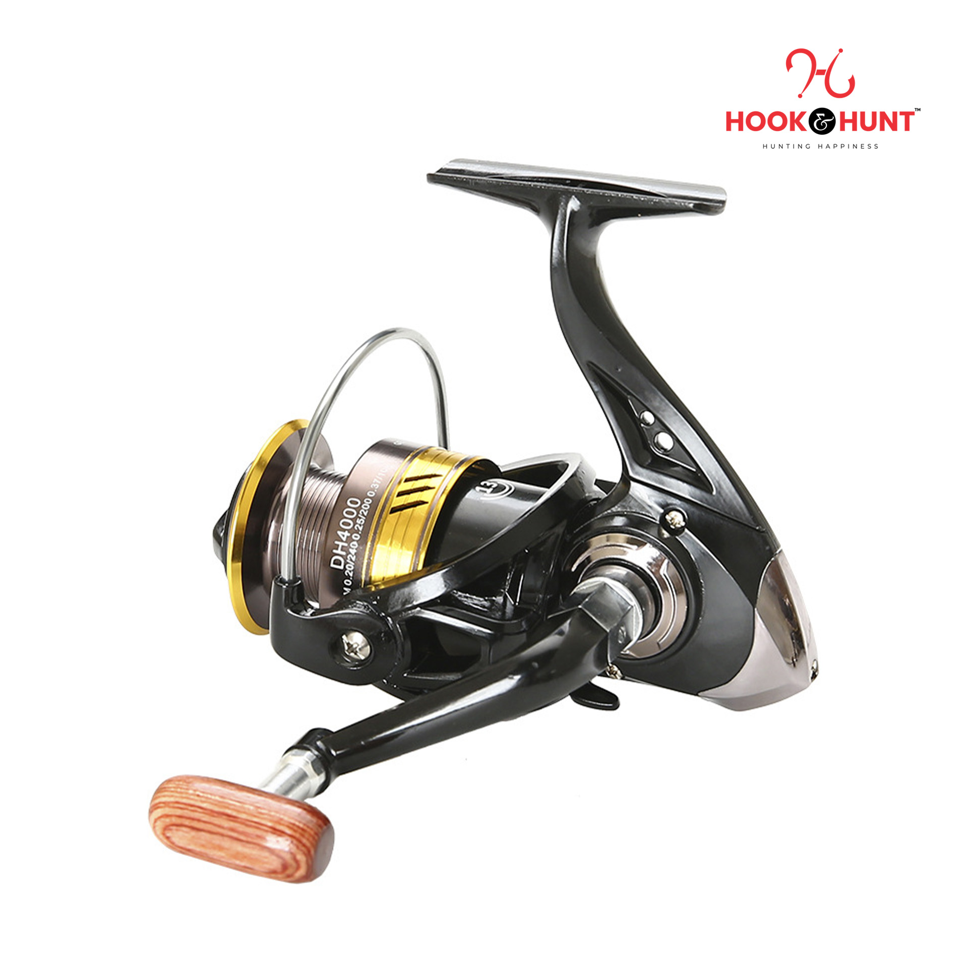 Picture of 01 Pcs High-Quality (DH) Reel -  Full Metal Spinning Fishing Reel – Sea & Rock Fishing Gear (1000–7000 Series). (7000 সিরিজ)