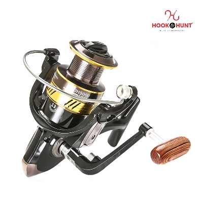 Picture of 01 Pcs High-Quality (DH) Reel -  Full Metal Spinning Fishing Reel – Sea & Rock Fishing Gear (1000–7000 Series). (5000 সিরিজ)