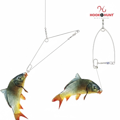 Picture of Hook Hunt Automatic Fish Jigging Tool | High-Quality Fishing Tackle | Lure & Coil Fishing Caster Set (০৩ পিছ)