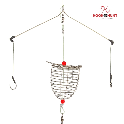Picture of 01 Pcs New Stainless Steel Fishing Bait Cage – Small, Medium, Large & Extra Large (Medium)