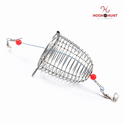 Picture of 01 Pcs New Stainless Steel Fishing Bait Cage – Small, Medium, Large & Extra Large (Small)