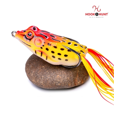 Picture of Premium Tungsten Fishing Lure, Natural Movement, High-Vis Paint, Double Hooks, Durable Rod & Reel (১২ গ্রাম লাল+হলুদ)