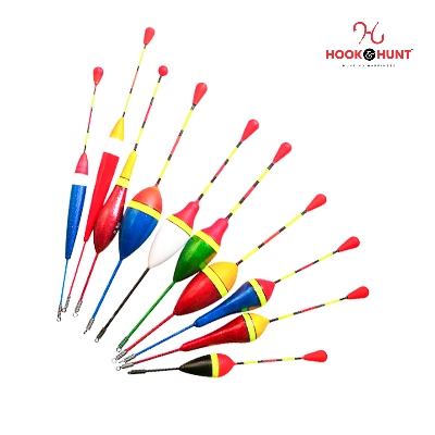 Picture of High-Quality Multi-Color Carp Fishing Floats with Hard Foam Rigs - New (১০ পিস প্যাকেট)
