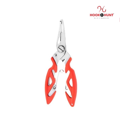 Picture of 01 Pcs High-Performance Orange Colour Multifunctional Portable Stainless Steel Fishing Pliers – Line Cutter, Hook Remover, Lure Adjuster – Creativity (কমলা)