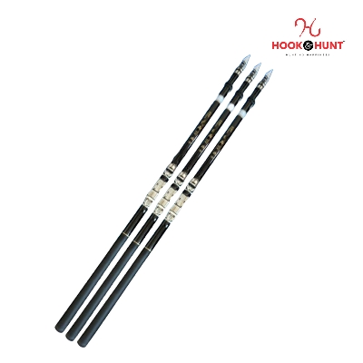 Picture of SM Black & White Ultra-light & Ultra-hard Rock Fishing Rod – 300 cm/360 cm/450 cm Dual-purpose Fiberglass Sea Casting Rod. (360 cm)