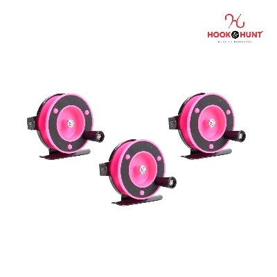Picture of High-Quality Pink-Color Baitcasting Fishing Rod – HIPS+Metal Fly Fishing and Cat Rods (০৩ পিস)