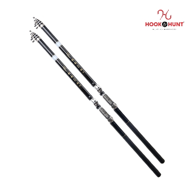 Picture of 450 cm SM Black & White Ultra-light & Ultra-hard Rock Fishing Rod – Dual-purpose Fiberglass Sea Casting Rod. (450 cm)