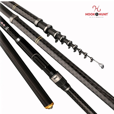 Picture of 360cm Lightweight Carbon Fishing Rod Portable Spinning/Rod with Reel for Freshwater & Saltwater (360 cm)