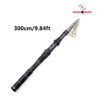 Picture of YG 016 - Model Ultra-Short Portable Carbon Fiber Telescopic Sea Fishing Rod (300 cm) – Hard Action Multi-Functional Travel Fishing Rod (300 cm)