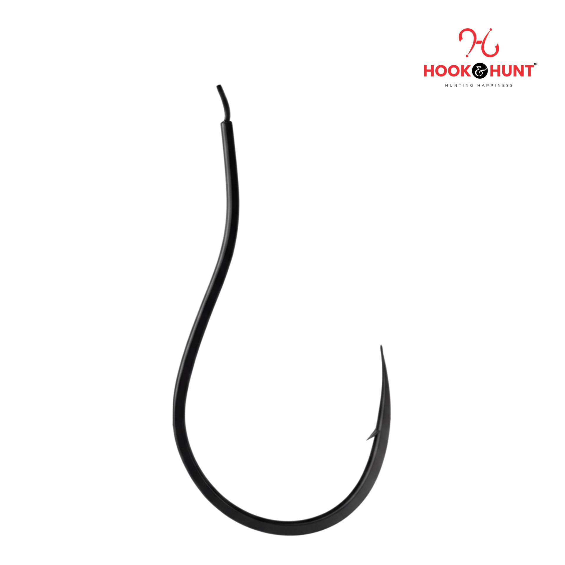 Picture of 10 Piece Hook & Hunt Crank Chinu Barbed Fishing Hook 0.1–11 – Thin Wire Improved Hook for Sea & Rock Fishing (Size - 0.1)